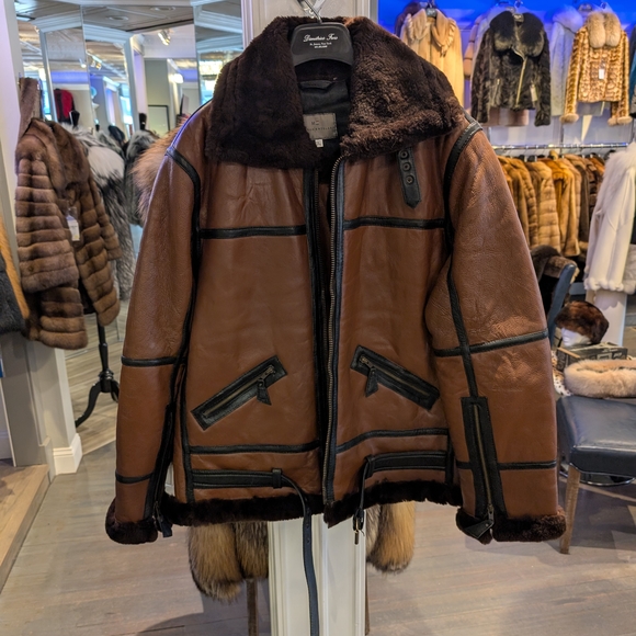 Brown Shearling - Picture 1 of 5